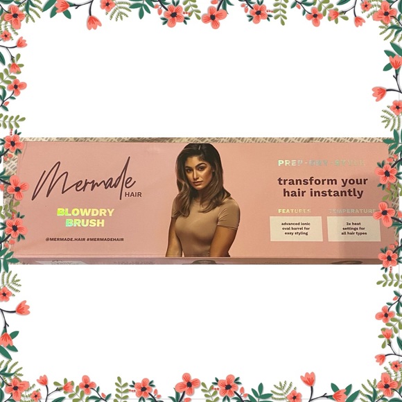Mermade BLOW DRY BRUSH - SIGNATURE PINK - Picture 4 of 4